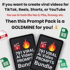 700+ Viral Ai Video Prompts Bundle
