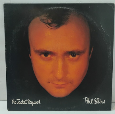 Vintage 1985 Phil Collins ''No Jacket Required'' Vinyl (81240-1) Atlantic Record