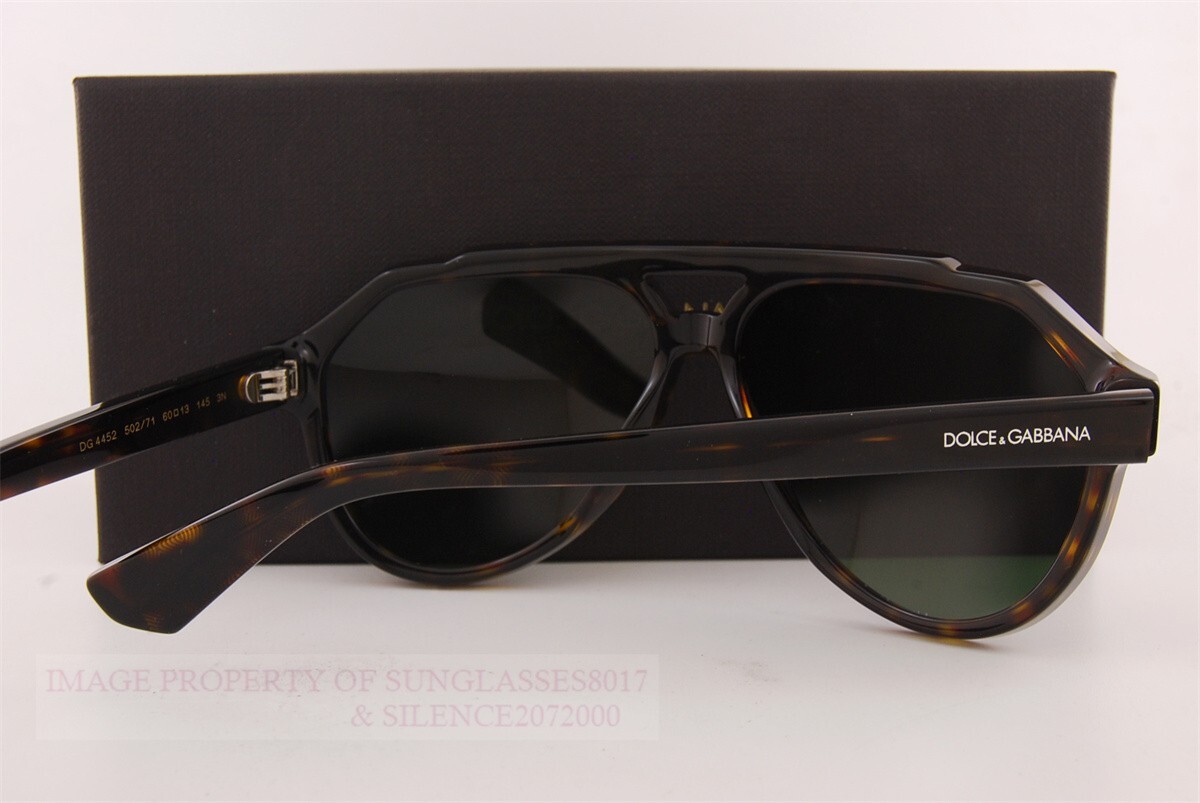 Brand New Dolce & Gabbana Sunglasses DG 4452 502/71 Tortoise/Dark 