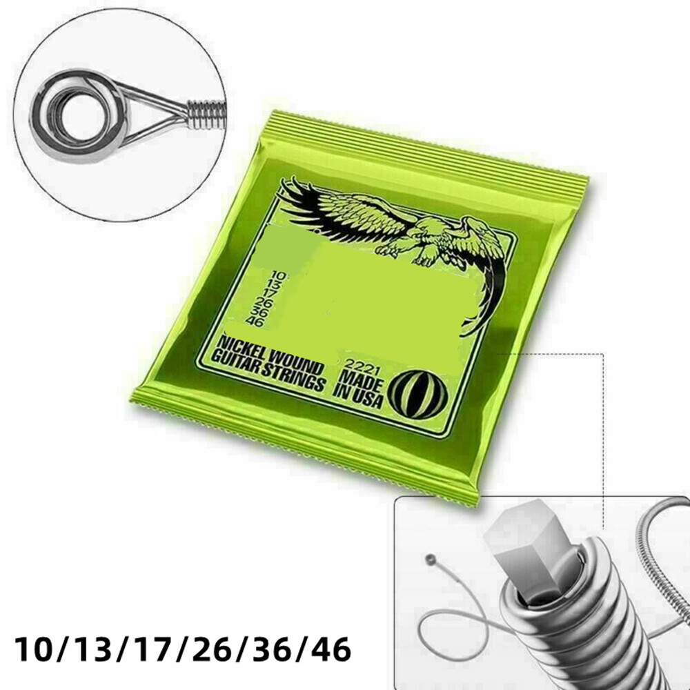 3 sets E Nickel Plated Regular Slinky 2221 1046 Electric Guitar
