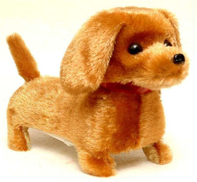 toy dog that barks and flips