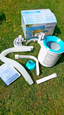 INTEX Skimmer DELUXE für Easy & Frame Pool  Oberflächenskimmer Filter Sauger DHL