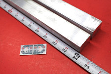 2 Pieces 1" X 1-1/4" ALUMINUM 6061 FLAT BAR 24" long T6511 SOLID Mill Stock New