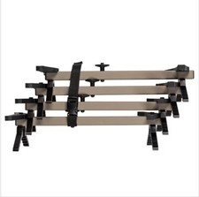 Lot de 4 mini bâtons TrophyLine double pas STICK20204-DB