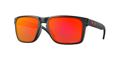 Oakley Holbrook XL 9417 04 matte black Prizm Ruby Herren Sonnenbrille Neu