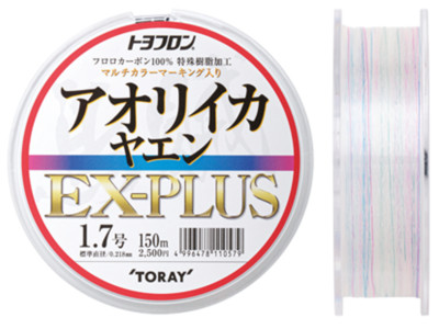NEU Toray Toyoflon  Bigfin Reef Squid Yaen EX-PLUS 150m Fluorocarbon Schnür
