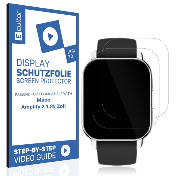 2X 3D Schutzfolie FüR Maoo Amplify 2 1.85 Zoll Display Folie Flexibel Full Cover-image