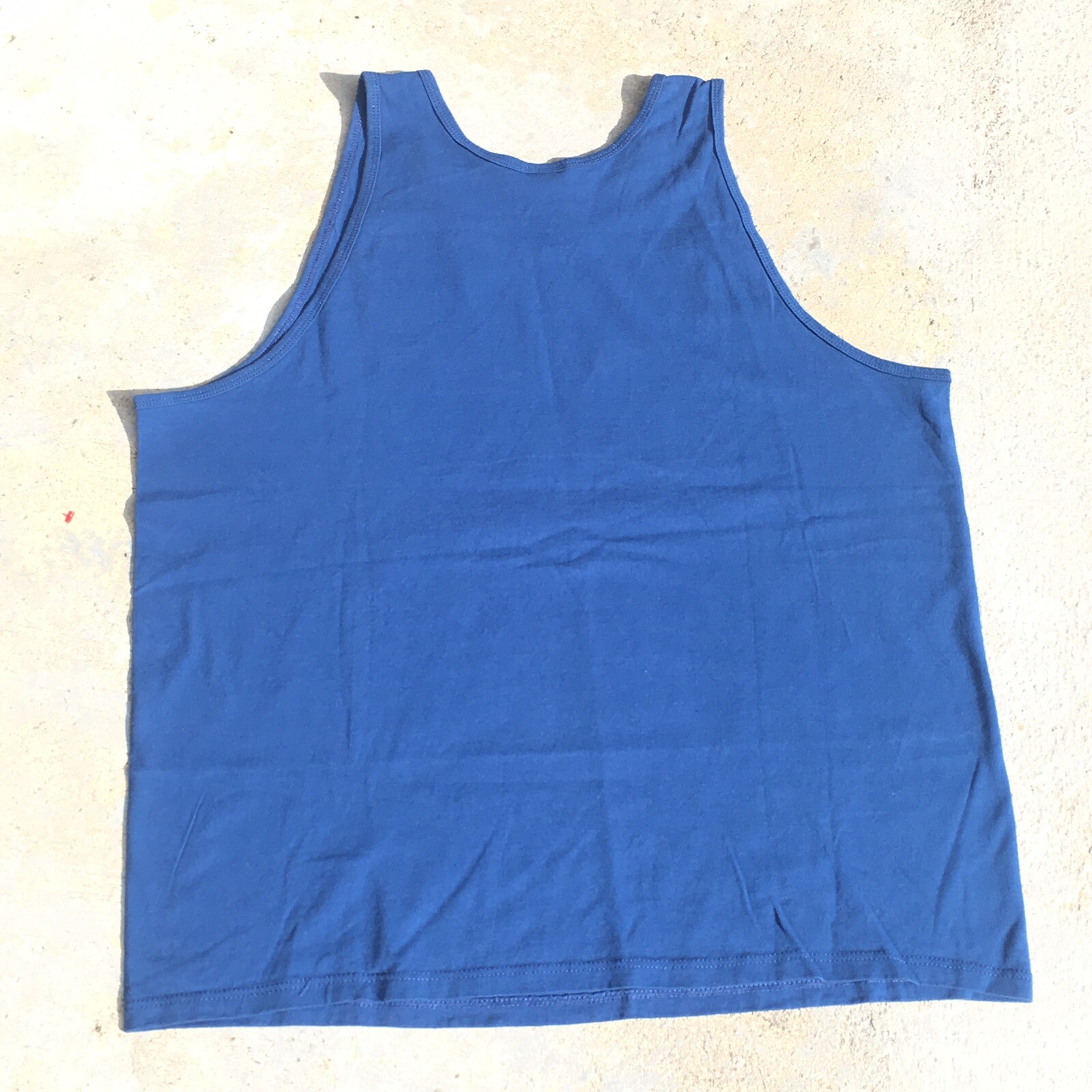 Canotta vintage anni 90 Fila Spell Out blu SUPER PULITA made in America Fila taglia L