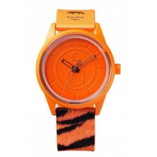 Citizen Q&Q Smile Solar Eco Friendly Watch Sumatran Tiger Orange BAR 5 NEW