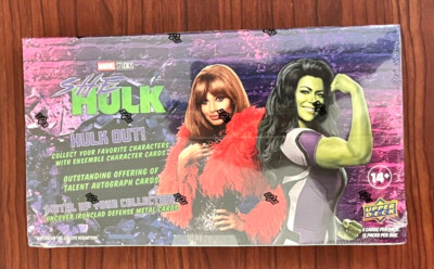 2024 Upper Deck Marvel Studios SHE HULK Attorney at Law Hobby Box FACTORY SEALED