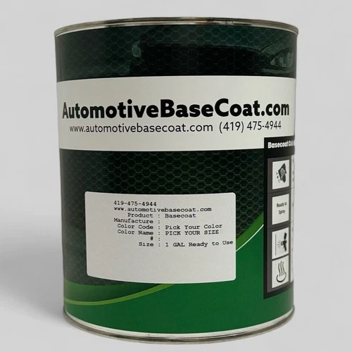 Ford - E4 VERMILLION RED BASECOAT PAINT (GALLON READY TO SPRAY)