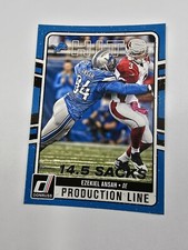 2016 Donruss Production Line Hits  Ezekiel Ansah #7 Detroit Lions