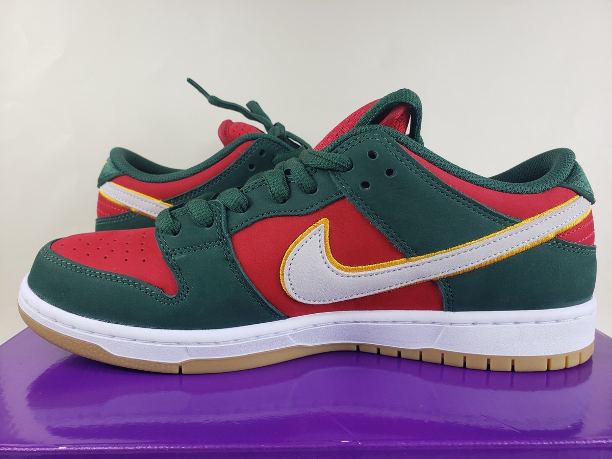 Nike SB Dunk Low Pro Premium Mens Size 11 FZ1287-300 Seattle