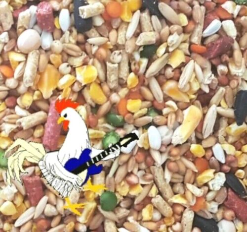 Chicken Game Bird Feed GRAIN Rooster SCRATCH W/HEALTHY OMEGAs **Choose size** - Afbeelding 1 van 5