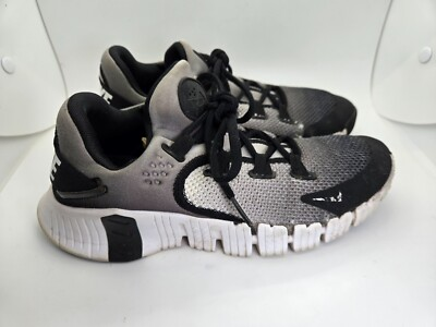 #ad #ad Nike Free Metcon 4 Shoes Men#x27;s 7 Black CrossFit Workout Athletic Gym Sneakers $24.82