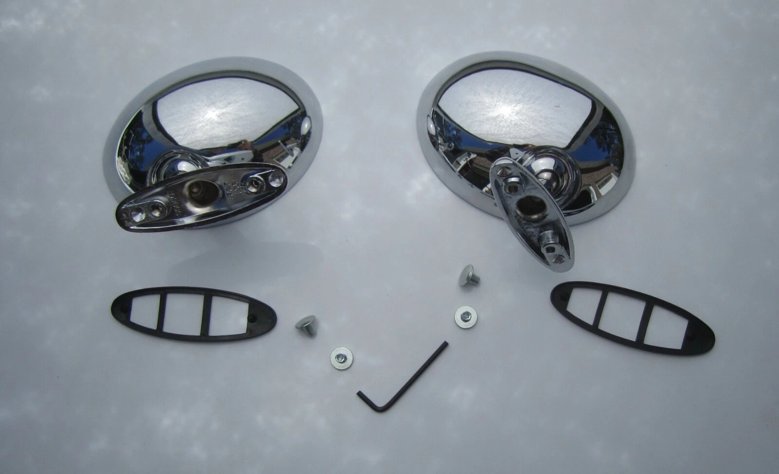 1968-1969 Olds Cutlass 442 F85 Vista Cruiser Outside Chrome Mirrors. Pair