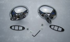 1968-1969 Olds Cutlass 442 F85 Vista Cruiser Outside Chrome Mirrors. Pair