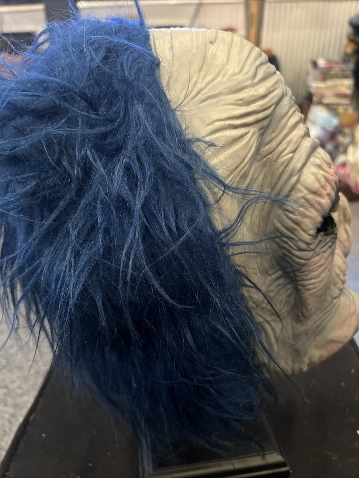 Vintage Topstone Rubber Latex Halloween Mask Sunken Wrinkled Face Ghoul