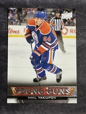2013-14 Upper Deck Young Guns 241 Nail Yakupov Edmonton Oilers
