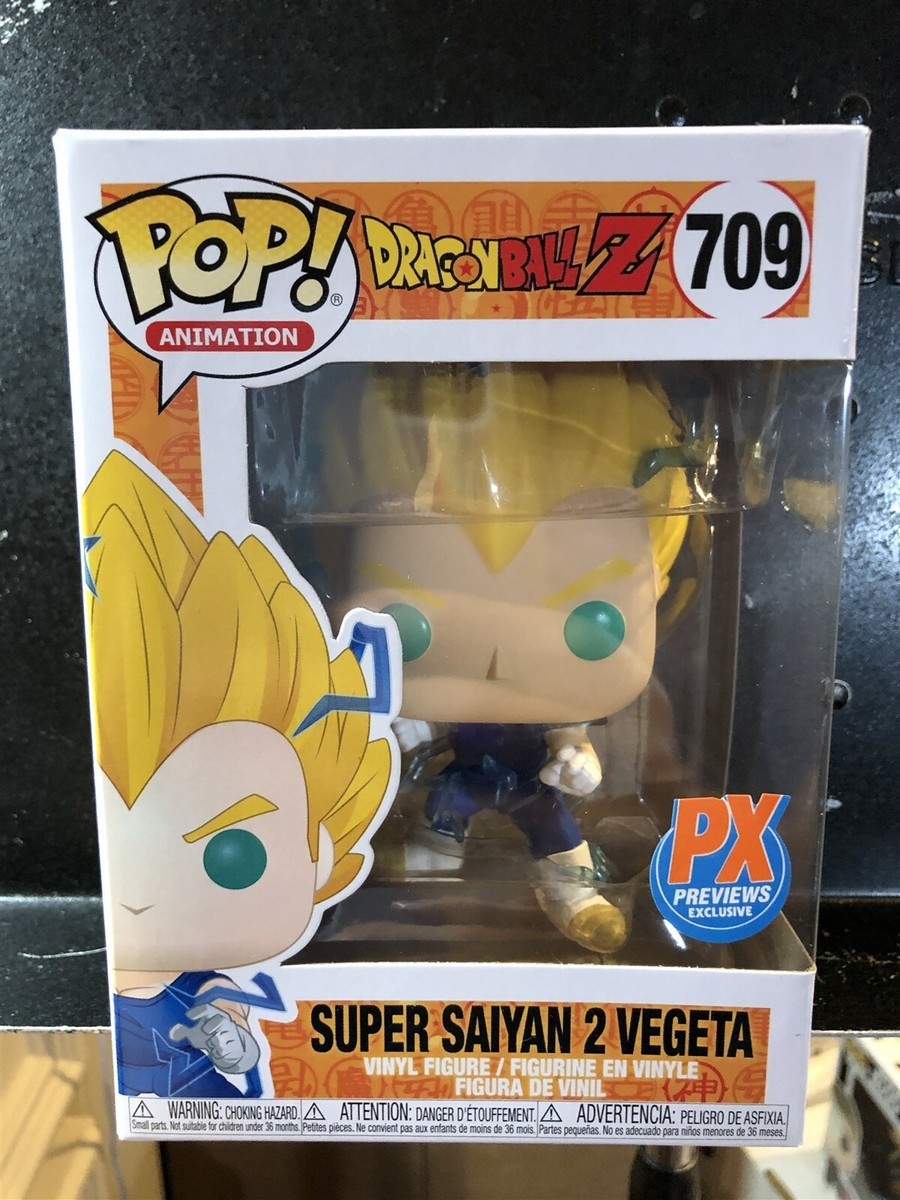 Funko Pop Animation - Super Saiyan 2 Vegeta #709 Dragonball Z - PX