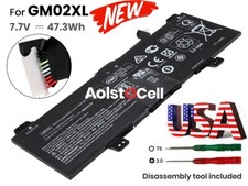 GM02XL for HP Chromebook Battery 917725-855 11 G7 EE 11A G6 11 G6 EE 11 G1 14 G5