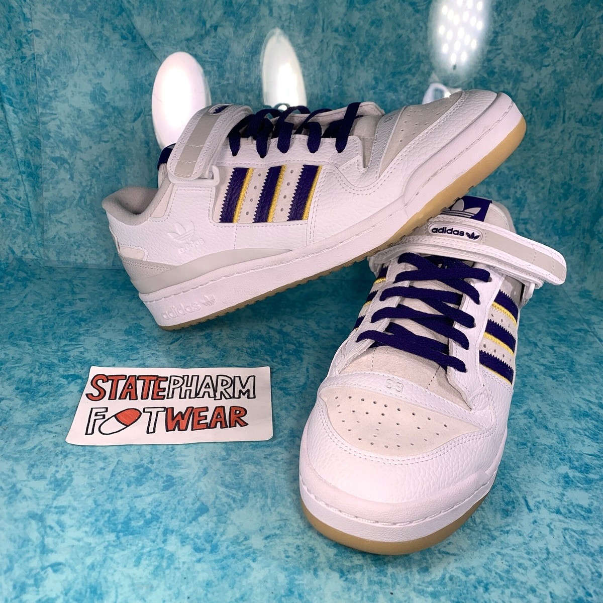 adidas forum 84 low lakers