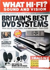 WHAT HI-FI 03  CYRUS MONO - TEAC C-10 - ATC CONCEPT 1 - NAD PP2 - SPENDOR  £2.99