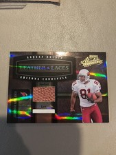 2004 Absolute Memorabilia Anquan Boldin Leather & Laces Relic 6/25 