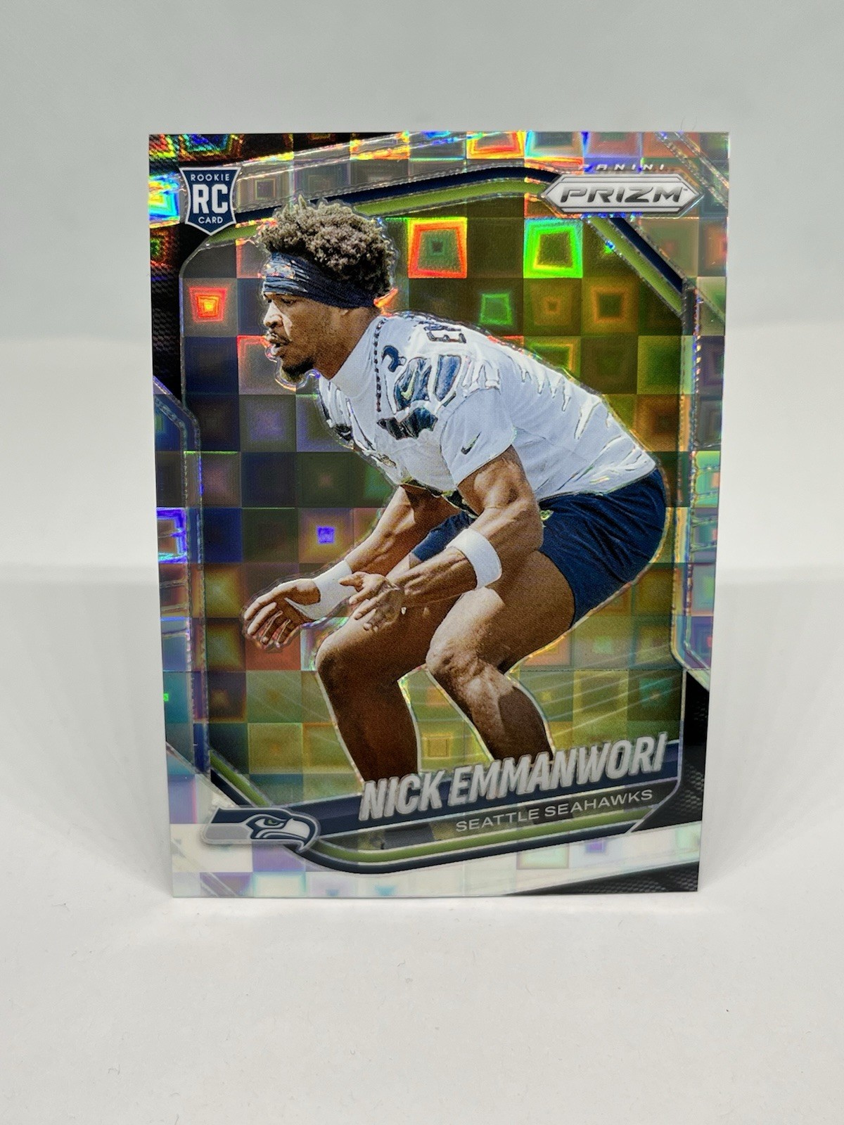Nick Emmanwori 2025 Panini Prizm Pandora /400 Card #320 Seahawks Rookie