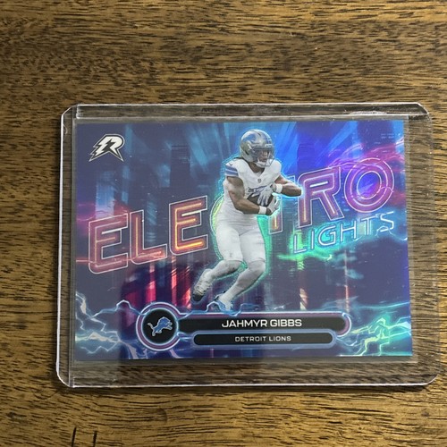 2025 Topps Chrome Resurgence Electro Lights Jahmyr Gibbs Detroit Lions