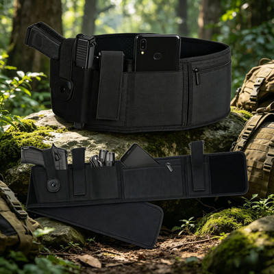 Belly Band Holster for Men and Women Gun Holster Fits Most Pistols and Revolvers