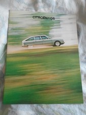 Citroen GS range brochure Sep 1975 UK market