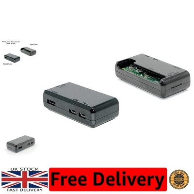 Schutzhülle schwarz ABS Case für Raspberry Pi Zero & Zero 2 W - sicher & funktionsfähig