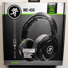 NEW Mackie MC-450 Professional Monitoring Open-Back Headphones Leather Headband