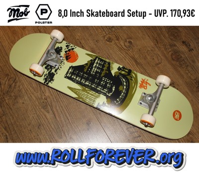NEU&OVP - UVP. 170,93  - Skateboard Setup 8,0 Inch  (Deck I Achsen etc.)