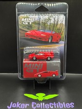 Mini GT 1192 Lamborghini Countach 25th Anniversary Red