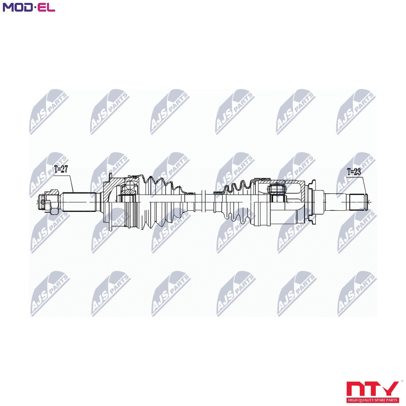 N.T.Y. NPW-PE-105.NTY Drive Shaft for CITROËN,MITSUBISHI,PEUGEOT - Image 11