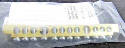  NEW EB12 ERICO EARTHING & NEUTRAL-GROUNDING BUSBAR BRASS 12 CONNECTIONS 568610