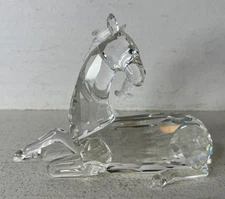 Swarovski Crystal SCS 1996 Fabulous Creatures Unicorn MISSING Horn & Tail