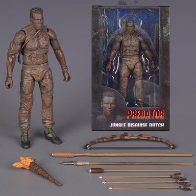 NECA Jungle Disguise Dutch プレデター フィギュア NECA Predator 30th Anniversary Jungle Disguise Dutch 7