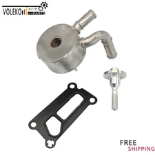 Updated Oil Cooler Kit Fits For MAZDA 3 5 6 CX-7 LF6W-14-700A & HARDWARE