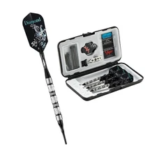 Viper Diamond Tungsten Soft Tip Dart Set - Dartboard Accessory- Black - 16 Grams