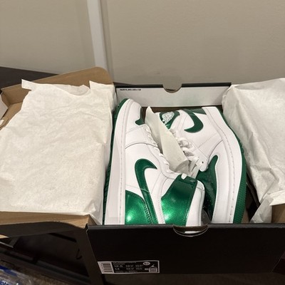 Nike Air Jordan I 1 High G Pine Green White DQ0660-130 Golf Shoes Mens size 12.5