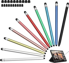 10Pcs Stylus Pen for iPad iPhone Samsung Tablet Touch Screen Stylists  20 Tips