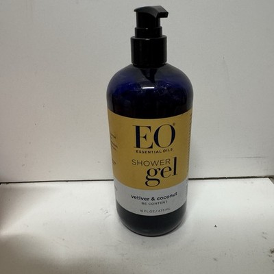 EO Shower Gel Vetiver & Coconut Be Content 16 OZ
