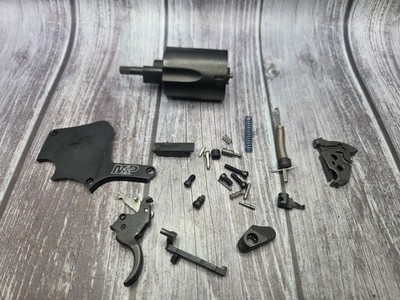 S&W M&P 340 38 Special SPL Repair Parts Lot Cylinder Sideplate Trigger Hammer
