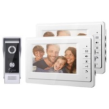7-Inch Apartment Video Door Intercom with Camera  Phone AccessSmart Video