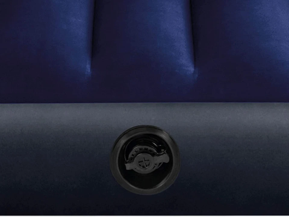 Intex Colchón Hinchable Dura-Beam, Cama De Aire Inflable Para Camping Color Azul - Imagen 3 de 4