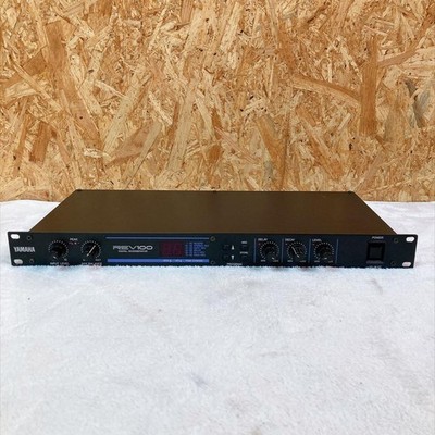 Yamaha REV100 Digital Reverb Effect Pedal Used with Minor Scratches No Adapter