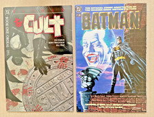 DC - BATMAN - THE CULT #1 (1988) NM + BATMAN OFFICIAL COMIC BOOK ADAPTION (UK)